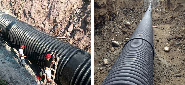 hdpe double wall corrugated pipe 8