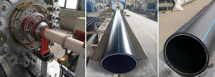 steel wire reinforced hdpe pipe underground water pipe 6