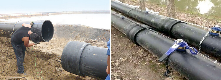 steel wire reinforced hdpe pipe underground water pipe 8